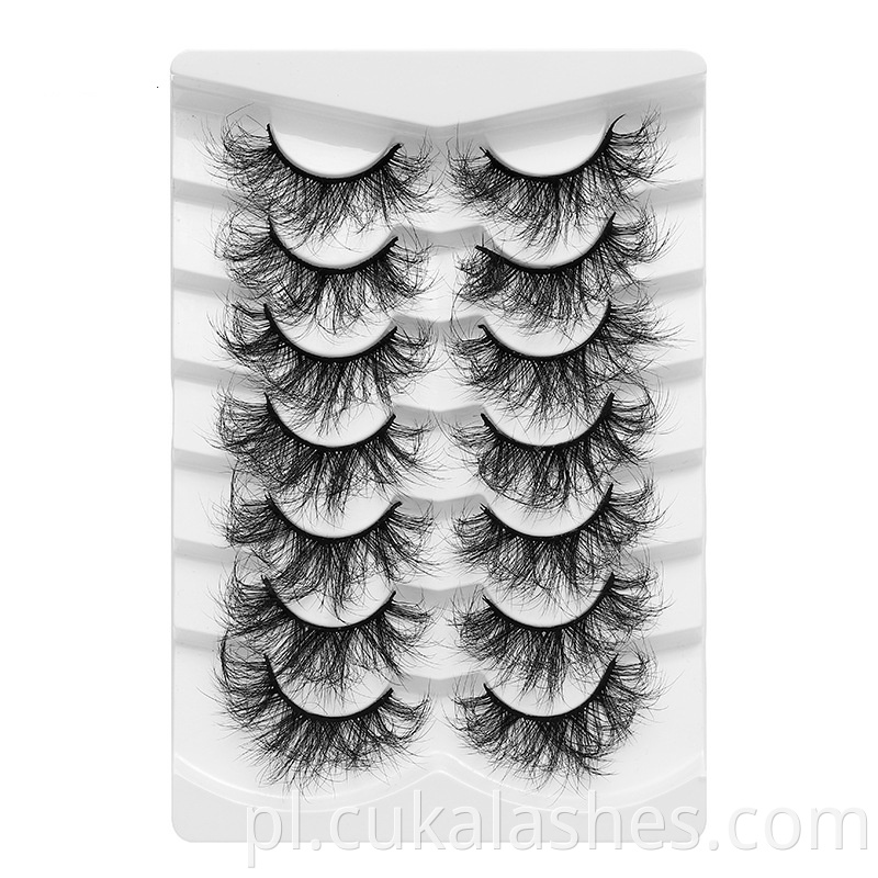 7 Pairs 25mm Lashes